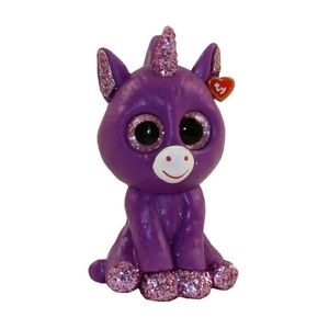 TY Beanie Boos Amethyst The Purple Unicorn